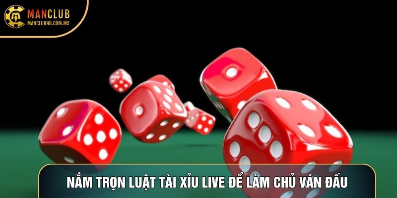 Nắm trọn luật Tài xỉu live để làm chủ ván đấu Nắm trọn luật Tài xỉu live để làm chủ ván đấu
